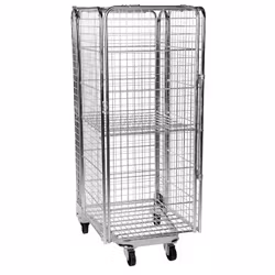 Rullcontainer stackningsbar, 850x720x1770mm, broms, KM2010B