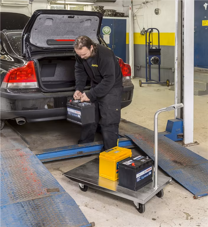 Skyffvagn 800x500x900mm, 400kg, KM180-250