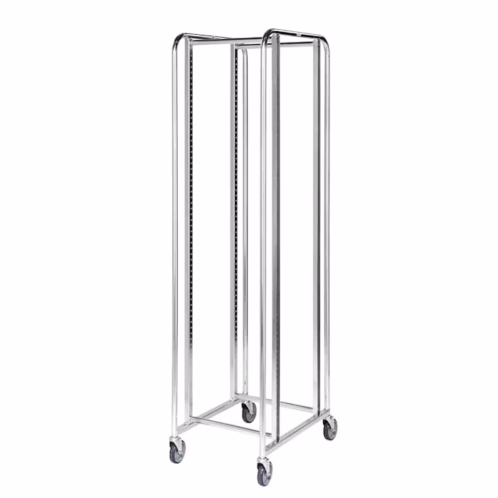 Backvagn för plastbackar 600x400mm, 150kg, broms, KM167B