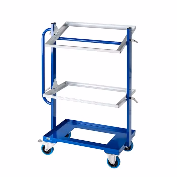 Backvagn 800x415x1100mm, 150kg, Blå, KM167-3E