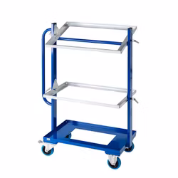 Backvagn 800x415x1100mm, 150kg, Blå, KM167-3E