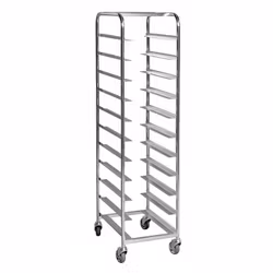 Backvagn för 11 Europabackar med en maxhöjd på 145mm, 150kg, broms, KM162B