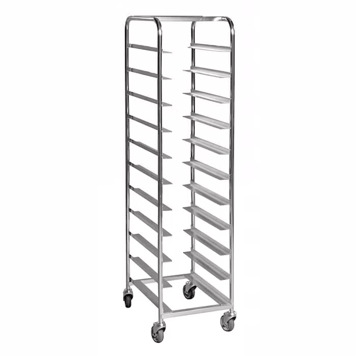 Backvagn för 11 Europabackar med en maxhöjd på 145mm, 150kg, KM162