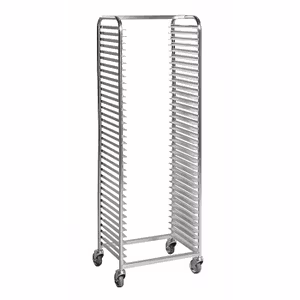 Brickvagn för 36 brickor eller plåtar 540x440mm, 150kg, broms, KM161B