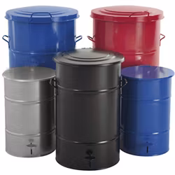 Avfallstunna 160 liter, svart, KM160SF