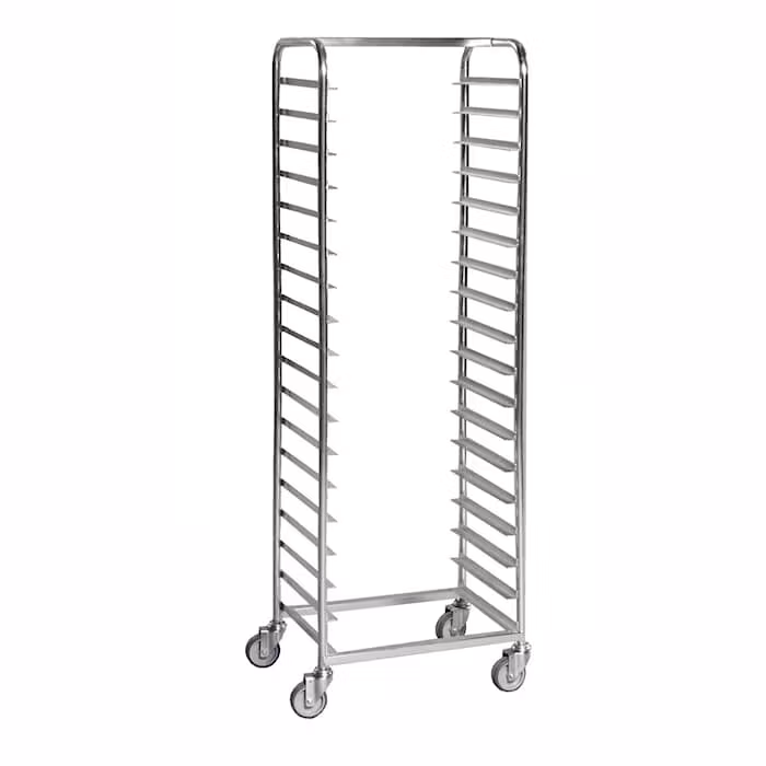 Brickvagn för 18 brickor eller plåtar 540x440mm, 150kg, KM160