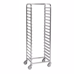 Brickvagn för 18 brickor eller plåtar 540x440mm, 150kg, KM160