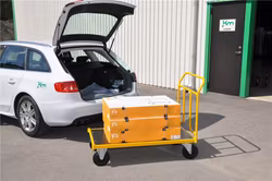 Plattformsvagn 400kg, 1336x650x1020mm, KM144600