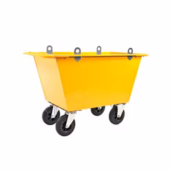 Avfallsvagn med lyftöglor, 300 L, 400 kg, KM143125-L