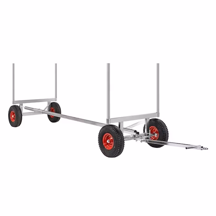 Långgodsvagn 6000x1270x640 mm, 3500kg, KM126-E