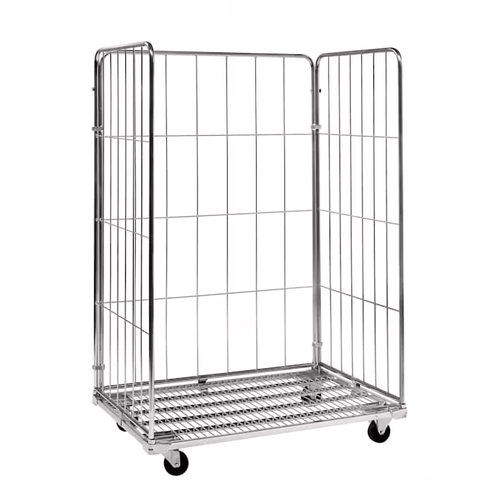 Rullcontainer 3 sidor, 1200x800x1800mm, KM120801803