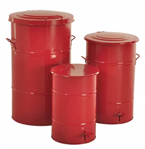 Avfallstunna 115 Liter, Röd, KM115RF