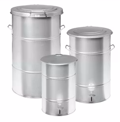 Avfallstunna 115 L, galvaniserad,  KM115GF