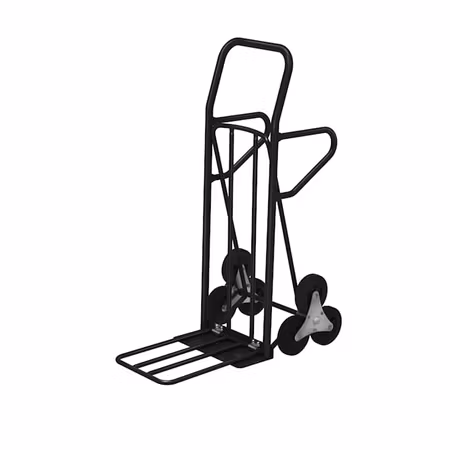 Trappkärra 870x510x1225mm, 200kg, svart, KM107-S