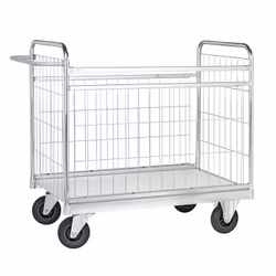 Paketvagn, 1390x650x1025mm, 300kg, broms, KM10000-MB