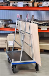 Skivvagn, 1000x700x1380mm, broms, KM08400B