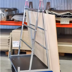 Skivvagn, 1000x700x1380mm, broms, KM08400B