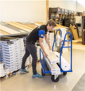 Byggvaruvagn 500kg  KM08425