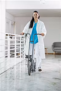 Sparkcykel med korg 150 kg, KM07340-ERGO