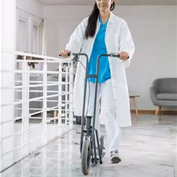 Sparkcykel med korg 150 kg, KM07340-ERGO