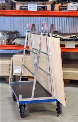 Skivvagn, 1000x700x1380mm, KM08400