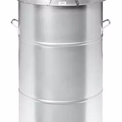 Avfallstunna 160 L, galvaniserad, KM160GF