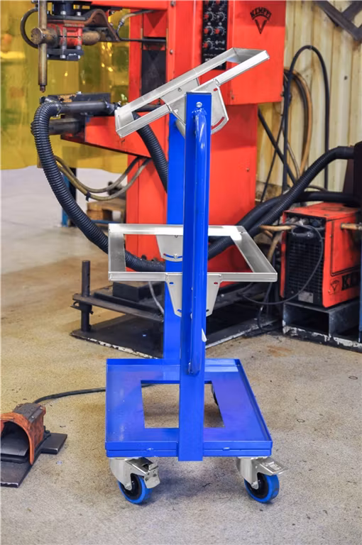 Backvagn 800x415x1100mm, 150kg, Blå, KM167-3E