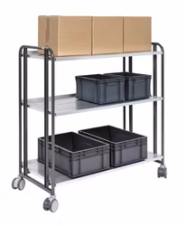 Plockvagn 1277x638x1300mm, KM168-3LL-ERGO