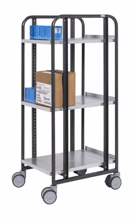 Plockvagn 477x638x1300mm, KM168-3LS-ERGO