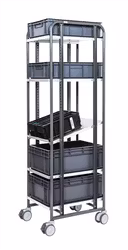 Plockvagn 477x638x1850mm, KM168-5HS-ERGO