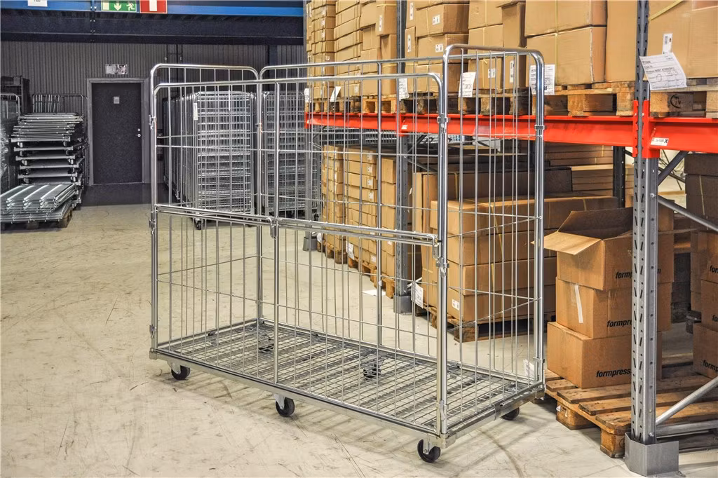 Rullcontainer 4 sidor, 2000x800x1800mm,  KM200801804