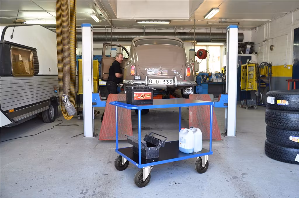 Bordsvagn 1100x700x890mm, 500kg, KM337-2