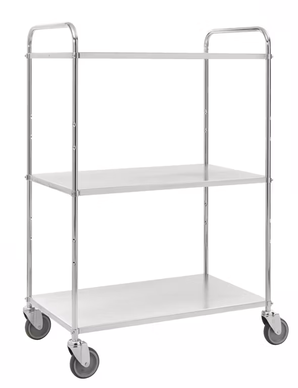 Elförzinkad Hyllvagn 980x585x1445mm, 250kg, KM4123-E