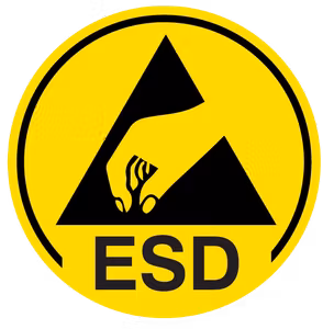 Hyllvagn ESD, 1500x650x390mm, broms, KM9000-3M-ESDB