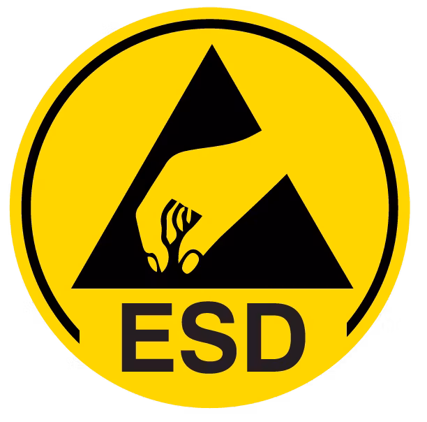 Hyllvagn ESD, 1300x650x390mm, broms, KM9000-3S-ESDB