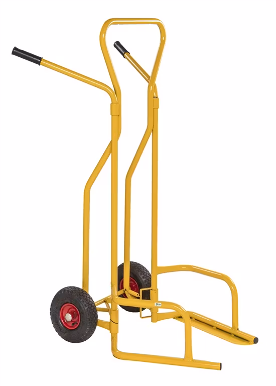 Däckkärra, 1300x840x1490mm, 200kg, Gul, KMD1