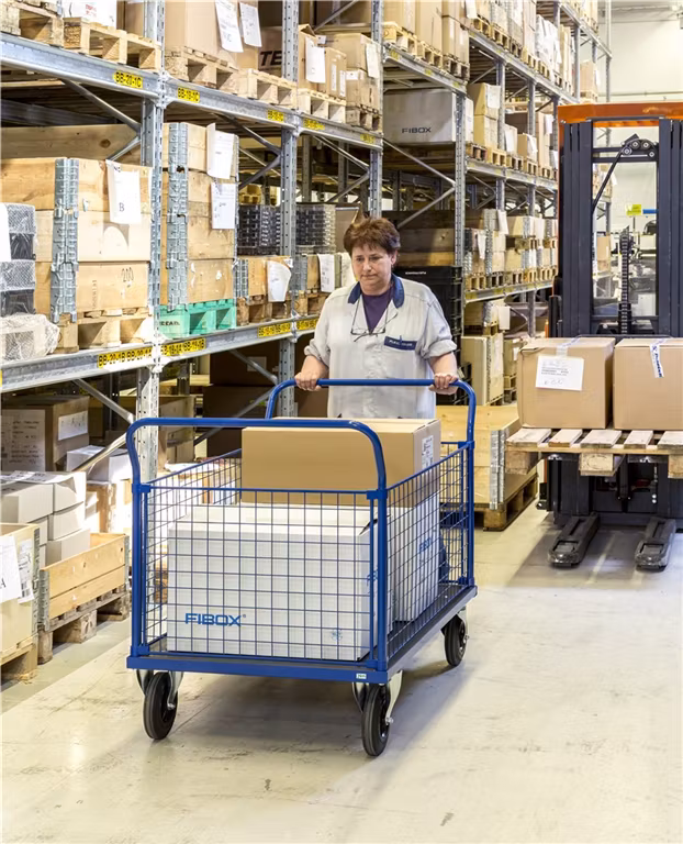 Lådvagn 1366x800x1020mm, 500kg, KM235-3