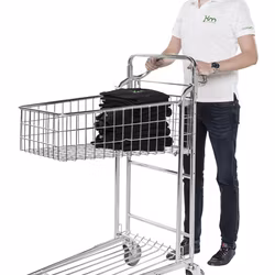 Butiksvagn 980x530x1210mm, 300kg, KM4202-KD-E