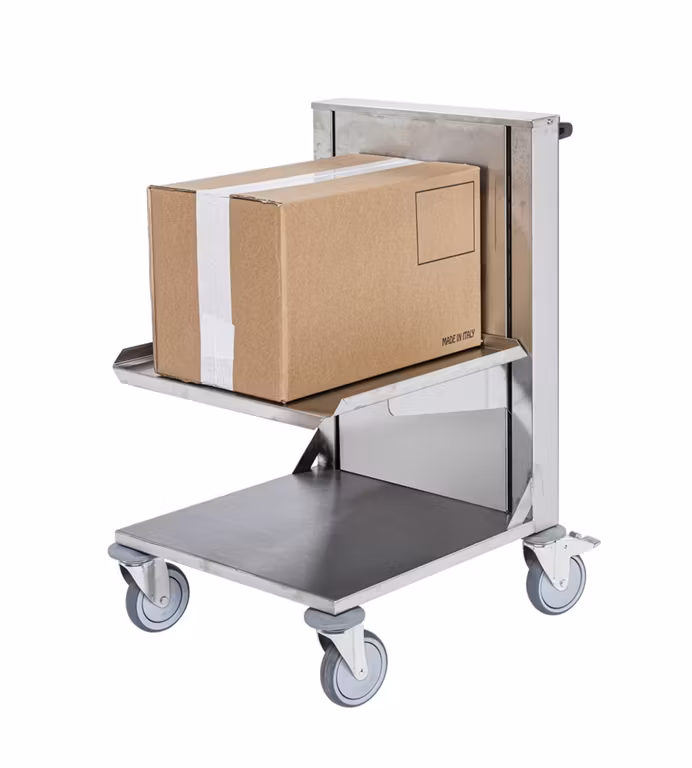 Backvagn 600x530x900mm, 100kg, Rostfri, KM4202-RF