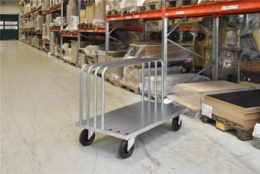 Skivvagn 1250x700x945mm, 500kg,  KM439