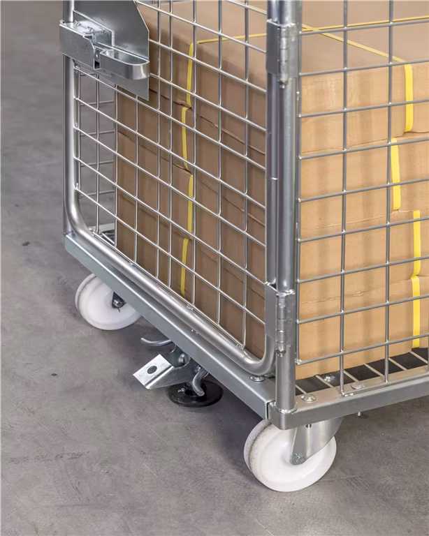 Rullcontainer 4 sidor, 1200x750x1695mm, 800kg,  KM80-S