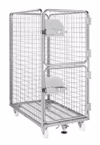 Rullcontainer 4 sidor, 1200x750x1695mm, 800kg,  KM80-S