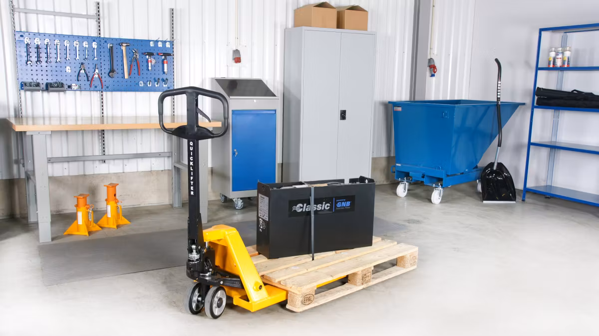 Handtruck Quicklift A2 2500kg, 1150mm, boggie, nylon, 1115040002