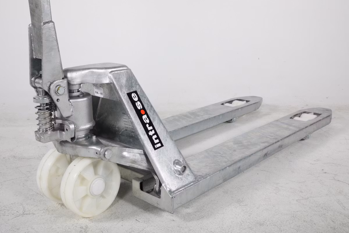 Handtruck 2500 kg, 1150 mm boggie/nylon, Galvaniserad,  1125041692