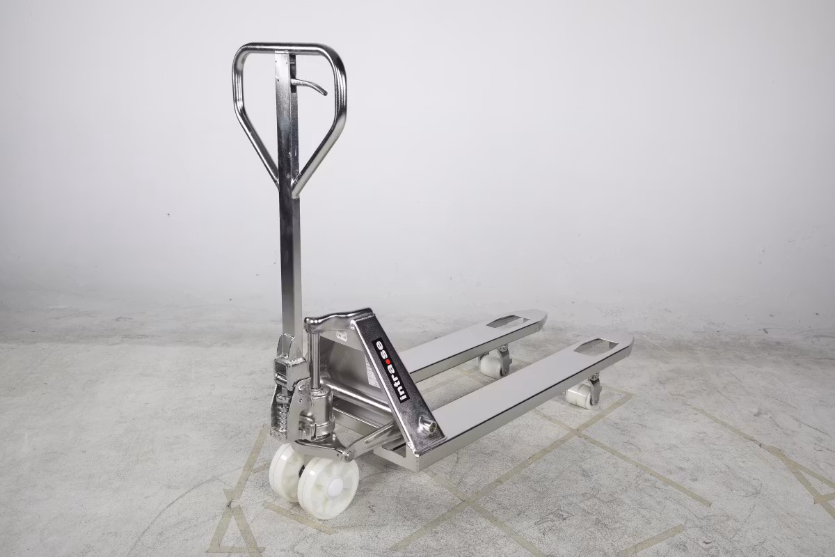 Handtruck 2500 kg, 1150 mm singel, nylon, Rostfri 304, 1125041695