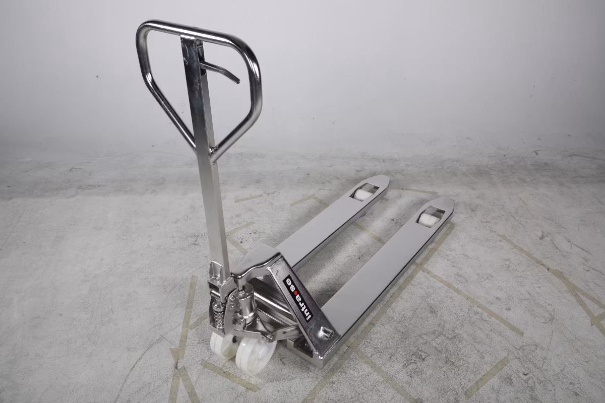 Handtruck 2500 kg, 1150 mm singel, nylon, Rostfri 304, 1125041695