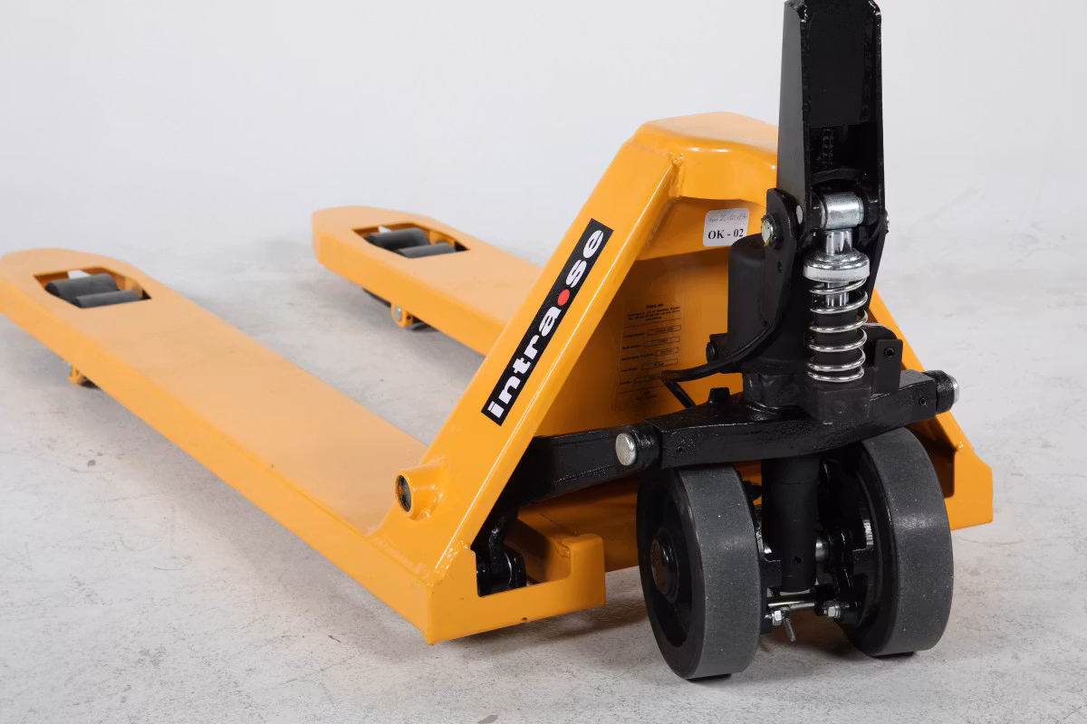 Handtruck HPT-V 3000kg, 540x1150mm, boggie, polyuretan, handbroms