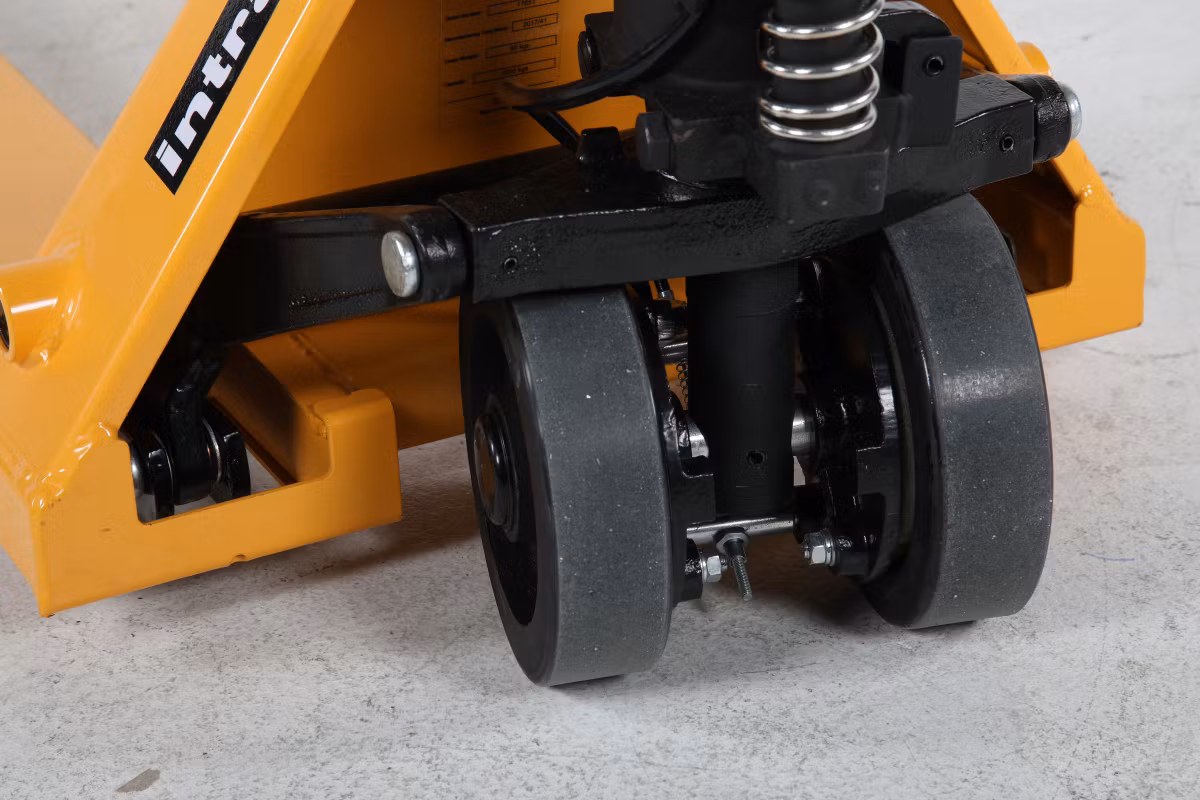 Handtruck HPT-V 3000kg, 540x1150mm, boggie, polyuretan, handbroms