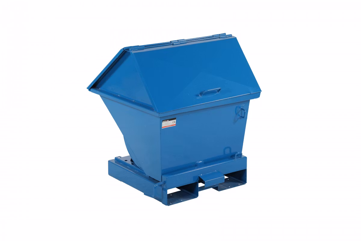 Tippcontainer med lock 200 liter, 2012011020