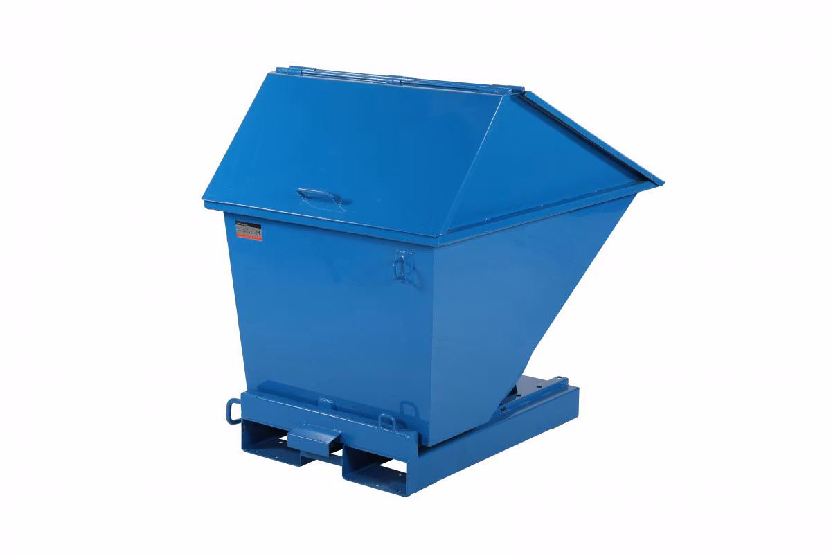 Tippcontainer med lock 400 liter, 2012011040